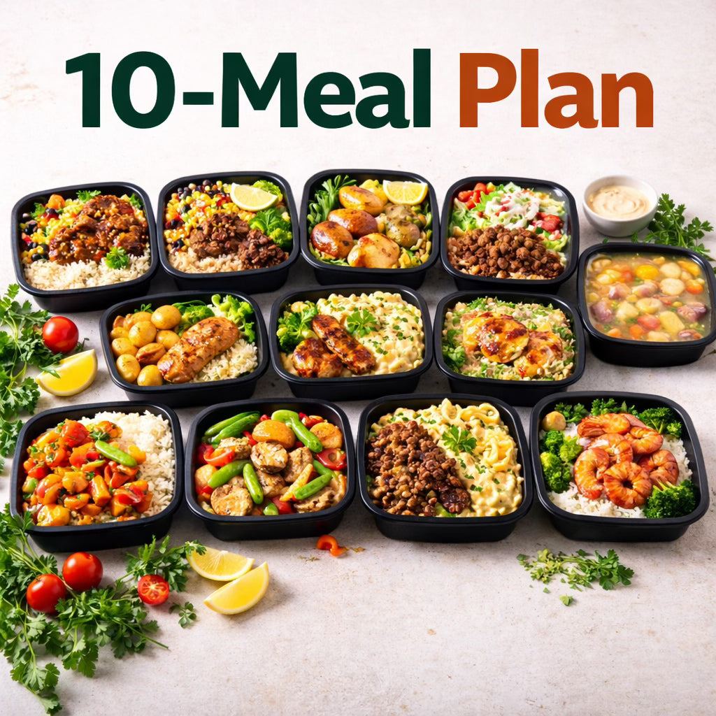 10 Meal Plan /Week — Most Popular ⭐